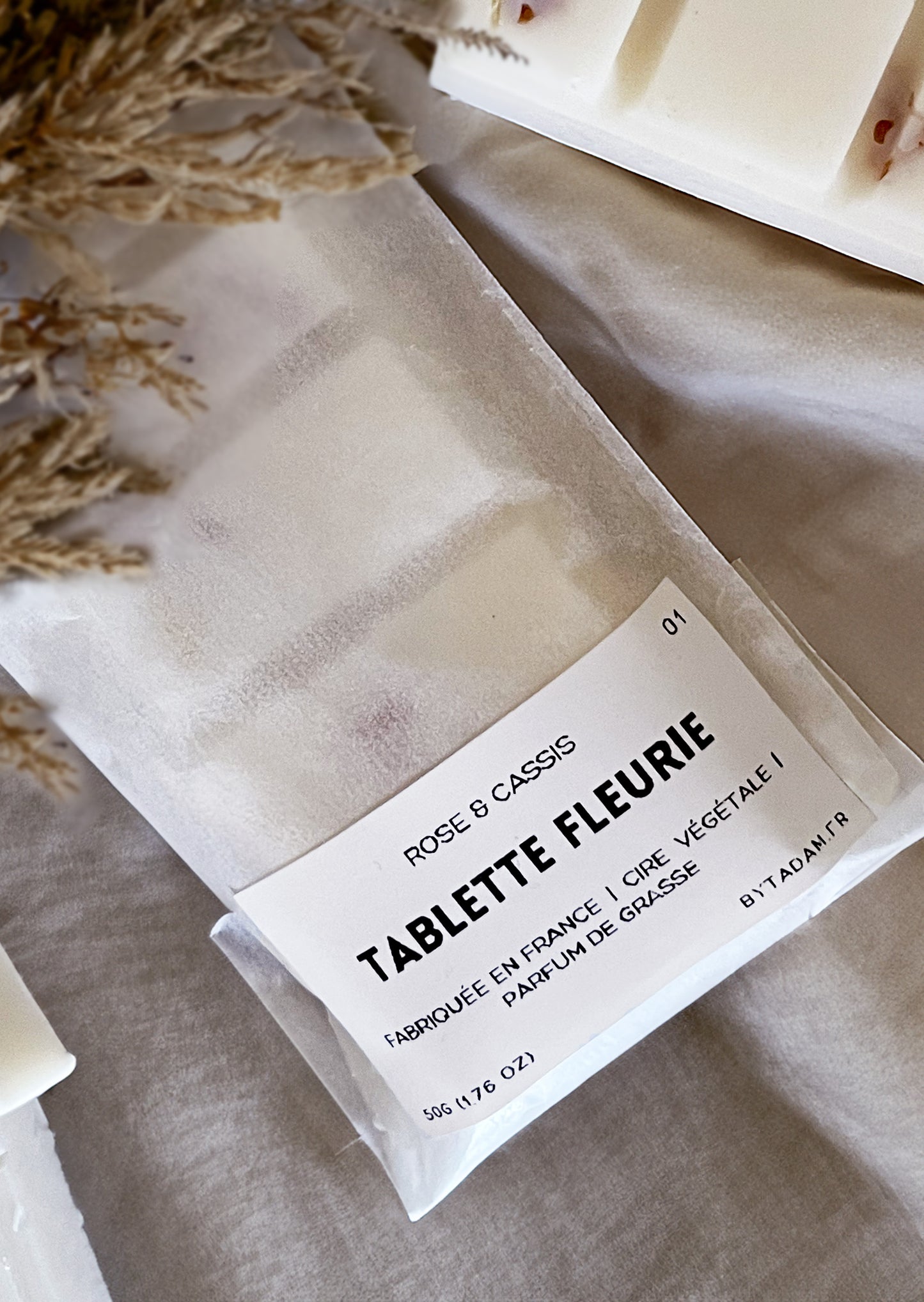 Tablette parfumée fleurie | Rose d'amour