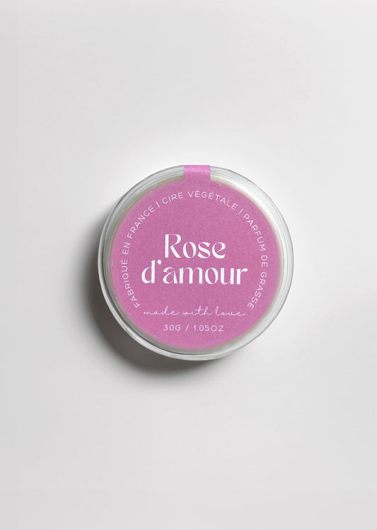 Palet fondant parfumé - 30g | Parfum "Rose d'amour"